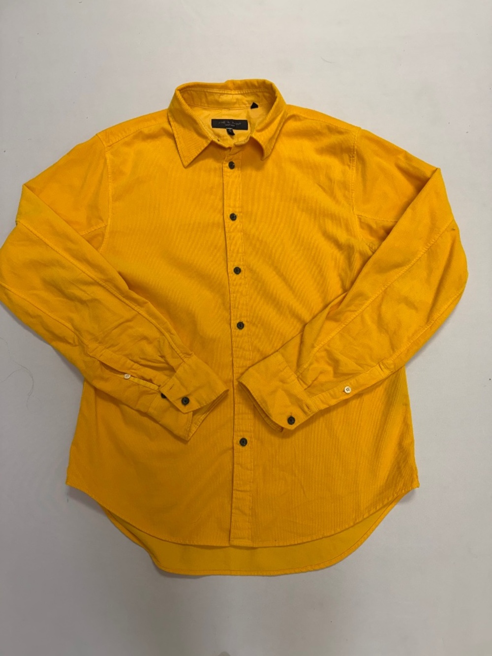 Rag & Bone Fit 2 Cotton Corduroy Shirt — Size M